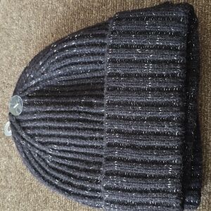 MIXIT BRAND WOMEN'S BLACK WINTER "STOCKING CAP" ONE SIZE FITS MOST